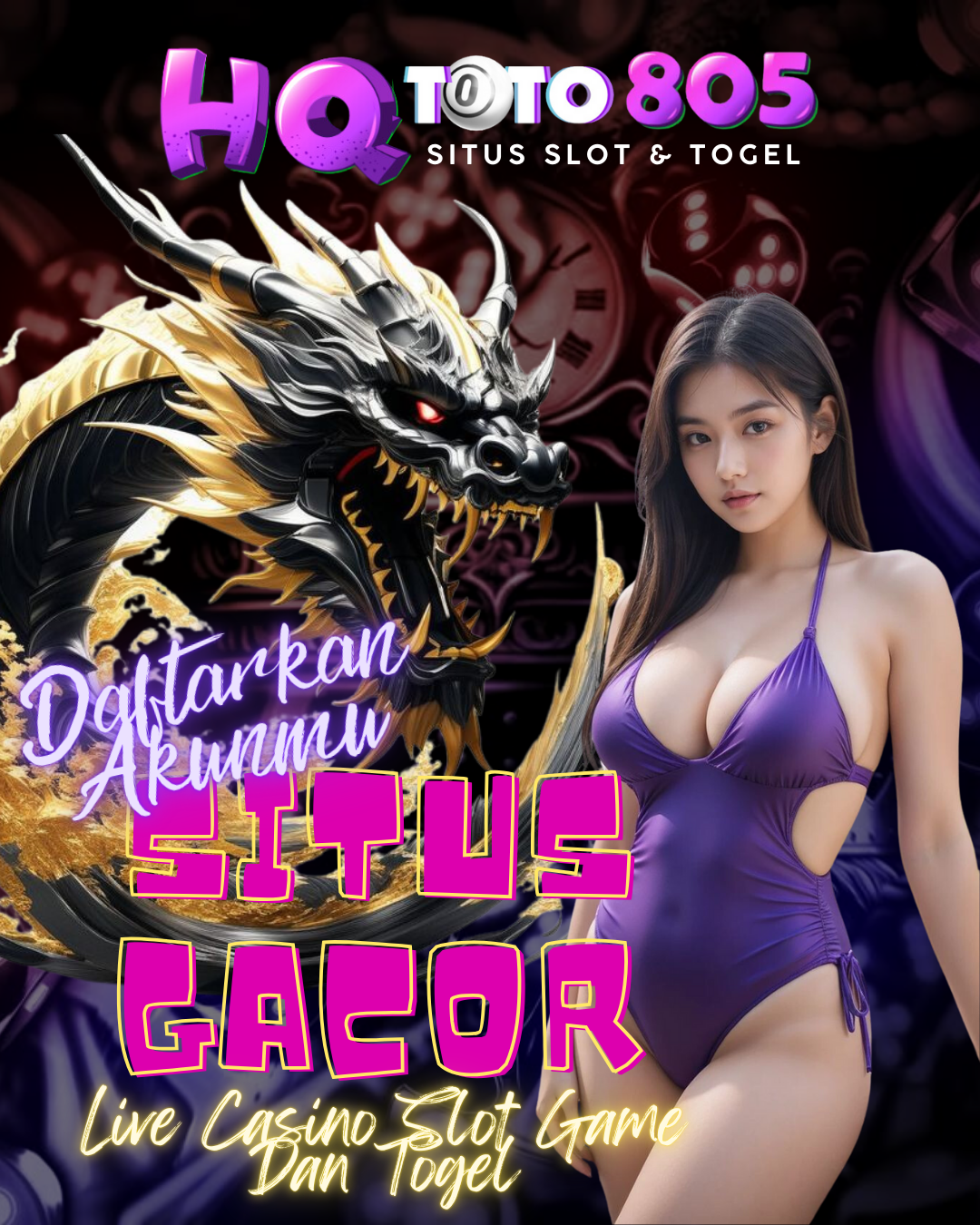 HQTOTO805: Link Situs Slot Gacor Resmi Gampang Menang Dengan Permainan Terbaru